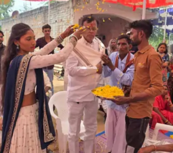 નાગવાસણમાં માતાજીના નવનિર્મિત મંદિરનો પ્રાણ પ્રતિષ્ઠા મહોત્સવ ભક્તિમય વાતાવરણમાં ઉજવાયો.