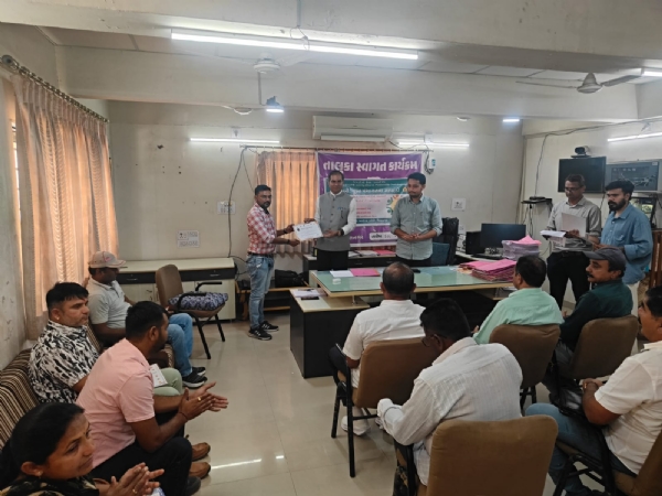 વિશ્વ ક્ષય દિન નિમિત્તે વિસનગરમાં કાર્યક્રમ: મગરોડા ગ્રામ પંચાયતને સન્માન