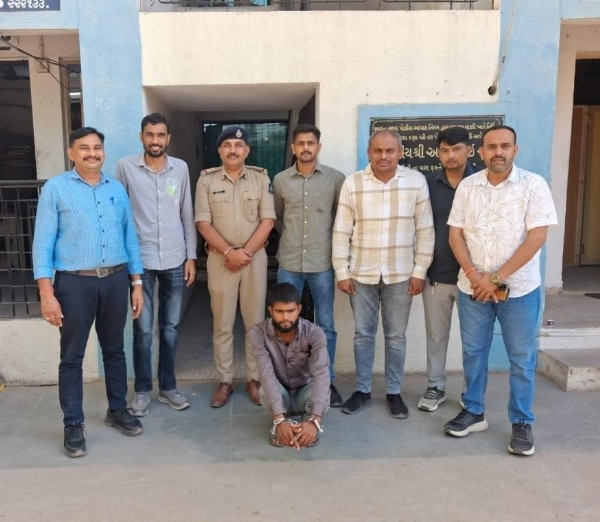 ઇન્દ્રાડમાં લૂંટ સાથે હત્યા કેસ ઉકેલાયો: ગણતરીના કલાકોમાં આરોપી ઝડપાયો