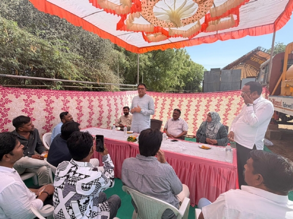 શોભાસણ રોડ પર નવા ટ્યુબવેલનું ભૂમિપૂજન: નાગરિકોને શુદ્ધ પાણી પૂરું પાડવા પહેલ