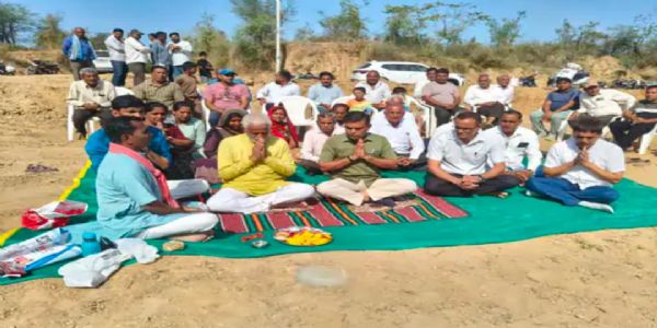 ઊંઝા તાલુકામાં ઐઠોર-વણાગલા એપ્રોચ રોડ પર માઈનોર બ્રિજનું ખાતમુહૂર્ત