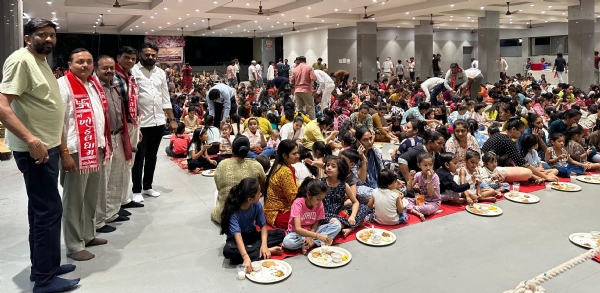 અંકલેશ્વર ખોડલધામ સમિતિ દ્વારા ચૈત્ર સુદ આઠમના પાવન પર્વે મહાપ્રસાદનું ભવ્ય આયોજન