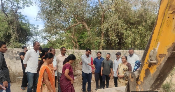 4.94 કરોડના ખર્ચે કમલાબાગ તથા પેરેડાઈઝ સર્કલ ડેવલોપમેન્ટ કામોનો  શુભારંભ કરાયો.