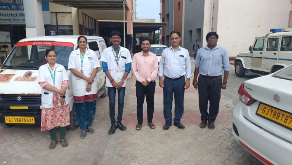 જિલ્લામાં કાર્યરત ૧૦૮ ઇમરજન્સી એમ્બ્યુલન્સ