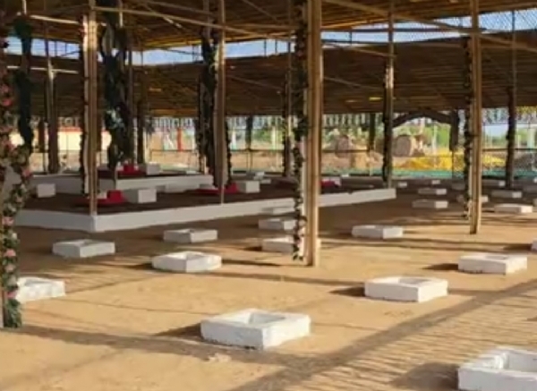 વડલી ત્રિમંદિર ધામમાં દેવોના શિખરો અને મૂર્તિઓની પ્રાણપ્રતિષ્ઠા મહોત્સવનું ભવ્ય આયોજન. વડલી ત્રિમંદિર ધામમાં દેવોના શિખરો અને મૂર્તિઓની પ્રાણપ્રતિષ્ઠા મહોત્સવનું ભવ્ય આયોજન.