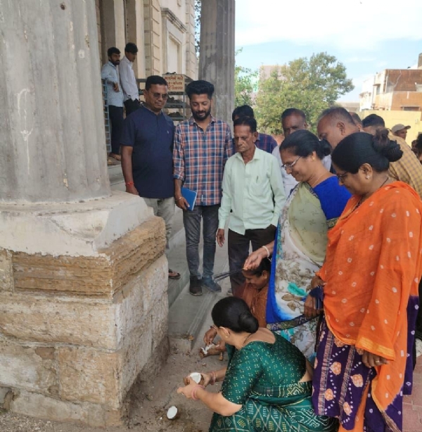 હેરિટેજ સ્ટેટ લાઈબ્રેરી ડેવલોપમેન્ટ પ્રોજેક્ટના કામનો શુભારંભ કરાયો.