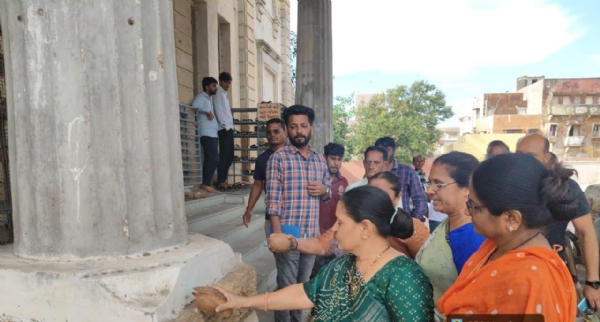 હેરિટેજ સ્ટેટ લાઈબ્રેરી ડેવલોપમેન્ટ પ્રોજેક્ટના કામનો શુભારંભ કરાયો.