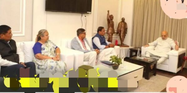 અમિત શાહે, નેતાઓ સાથે આસામની ચૂંટણીઓ અંગે ચર્ચા કરી