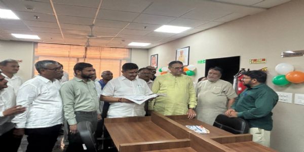 મહેસાણા જિલ્લા પુસ્તકાલયમાં વિદ્યાર્થી અધ્યયન ખંડનું લોકાર્પણ, સાંસદ હરિભાઈ પટેલ ઉપસ્થિત