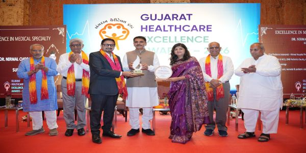 સ્વાસ્થ્યના સાધકોનું ભવ્ય સન્માન : ગુજરાત હેલ્થકેર એક્સેલન્સ એવોર્ડ – 2026 યોજાયો