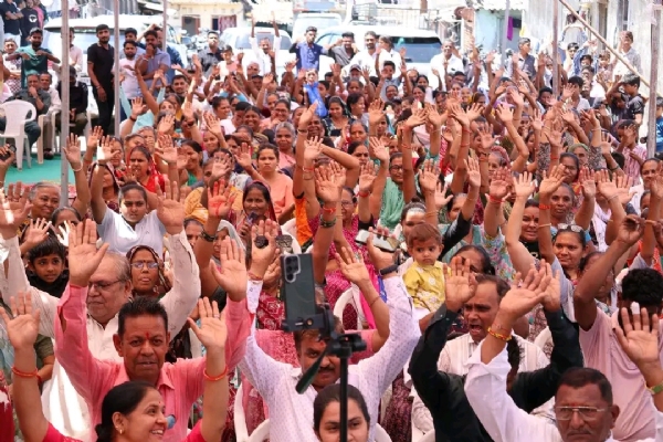 મહેસાણા જિલ્લાના 2,281 પરિવારોને મળ્યું પક્કા મકાનનું સ્વપ્ન, રૂ. 38.57 કરોડના આવાસોનું ઈ-લોકાર્પણ