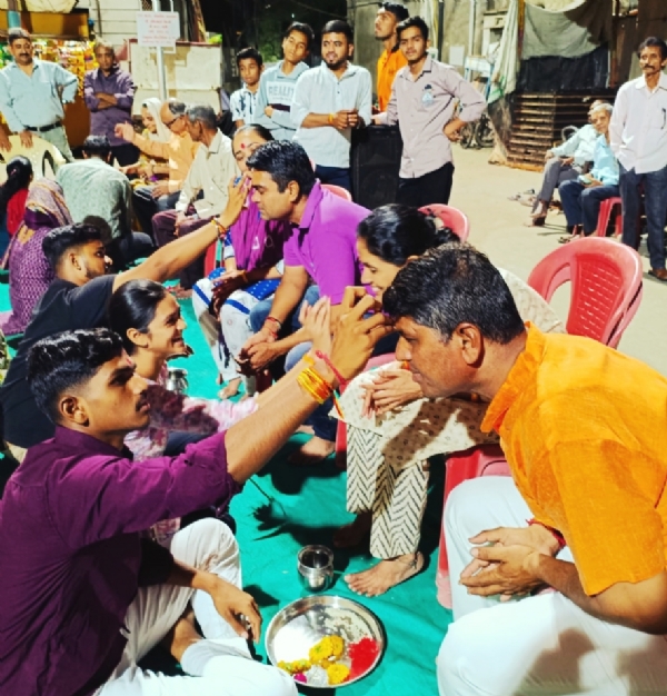 ભરૂચમાં સ્વાધ્યાય પરિવારે માતૃ-પિતૃ પૂજન ઉત્સવનું.આયોજન કર્યું