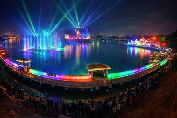 વડનગરના શર્મિષ્ઠા તળાવ ખાતે વોટર સ્ક્રીન પ્રોજેક્શન શોનું લોકાર્પણ 31/03/2026એ