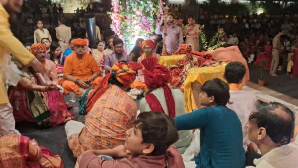 માધવપુર ખાતે ભગવાન શ્રીકૃષ્ણ અને રૂક્ષ્મણીજીના વિવાહ ઉત્સવ સંપન્ન.