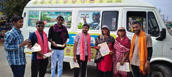 મહેસાણા આરટીઓ દ્વારા ખેરાલુમાં માર્ગ સલામતી જાગૃતિ અભિયાન મહેસાણા આરટીઓ દ્વારા ખેરાલુમાં માર્ગ સલામતી જાગૃતિ અભિયાન