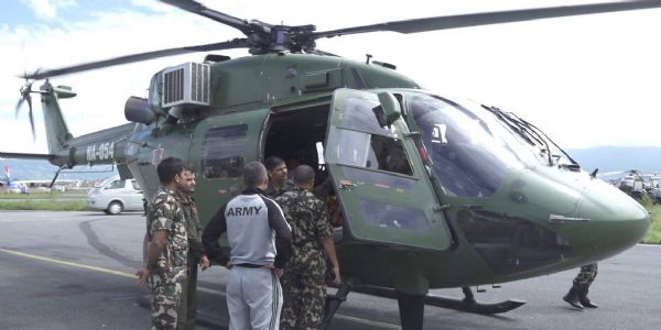 નેપાળ: દૂરસ્થ અને હિમાલયી પ્રદેશોમાં હેલિકોપ્ટર દ્વારા મતપેટીઓ એકત્રિત કરવાની તૈયારીઓ ચાલુ