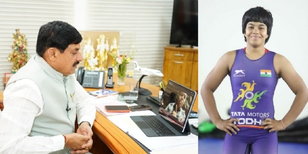 મુખ્યમંત્રી ડૉ. યાદવે, ઉજ્જૈનમાં પ્રિયાંશીના પરિવાર સાથે વીડિયો કોલ દ્વારા વાત કરી