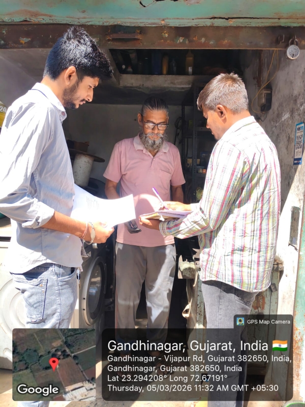 ગાંધીનગર મનપા દ્વારા કાર્યવાહી