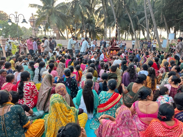 મધુવન જંગલ ખાતે ભગવાન ના લગ્નની કંકોત્રી લખાય.