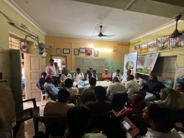 ઊંઝા તાલુકાના વિવિધ ગામોની મુલાકાતે સાંસદ હરિભાઈ પટેલ