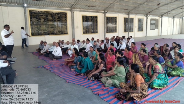 સીપોર ગામે પ્રાકૃતિક ખેતી અંગે જિલ્લા સ્તરની તાલીમ યોજાઈ