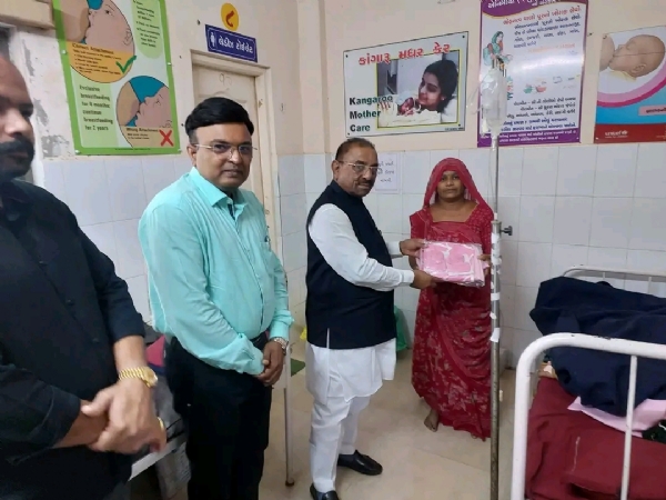 સામુહિક આરોગ્ય કેન્દ્ર બેચરાજીમાં પ્રથમ વખત સીઝેરિયન ઓપરેશન સફળ