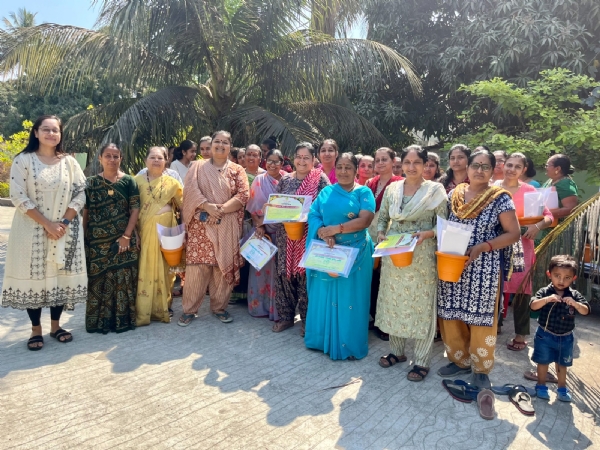 કોડિનાર શહેરની મહિલાઓને અર્બન હોર્ટિકલ્ચર ડેવલપમેન્ટની