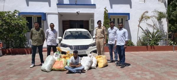 બગવદર પોલીસે 700 લિટર દેશી દારૂ ઝડપી પાડ્યો.