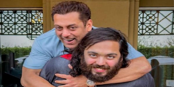 સલમાન ખાનનો, અનંત અંબાણી પર પ્રેમનો વરસાવ...