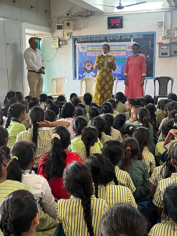 સિવિલ હોસ્પિટલ ગોધરા દ્વારા સિવિલ લાઇન્સ ગુજરાતી કન્યા શાળા,ગોધરા ખાતે ઓરલ હેલ્થ ચેકઅપ કેમ્પ યોજાયો સિવિલ હોસ્પિટલ ગોધરા દ્વારા સિવિલ લાઇન્સ ગુજરાતી કન્યા શાળા,ગોધરા ખાતે ઓરલ હેલ્થ ચેકઅપ કેમ્પ યોજાયો