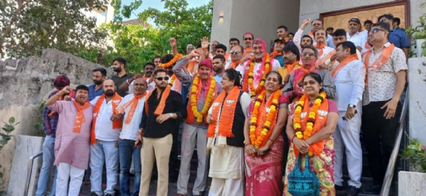 પોરબંદર જિલ્લામાં ચૂંટણી પૂર્વે જ ભાજપની જીતના શ્રી ગણેશ.