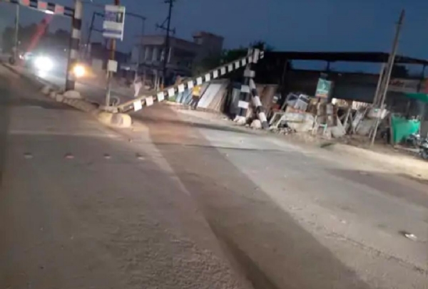 વિસનગરમાં કમાણા ચોકડીનો હાઇટ બેરિયર ફરી તૂટ્યો, તંત્રે કાર્યવાહી શરૂ કરી