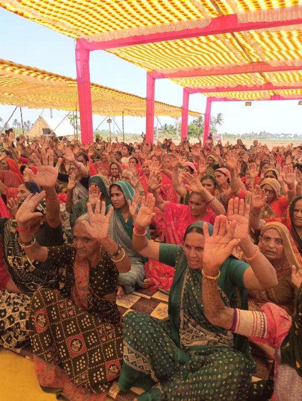 કણજોતર ગામ નજીક ભુતડાદાદાના મંદિરે ભાગવત સપ્તાહનો