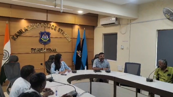 આંબેડકર જયંતિ પૂર્વે પોલીસ દ્વારા શાંતિ સમિતિની બેઠક યોજાઈ.