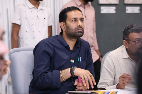 બગસરામાં ચૂંટણી પૂર્વ તૈયારી તેજ: મંત્રી કૌશિક વેકારીયાની હાજરીમાં વ્યૂહરચના બેઠક