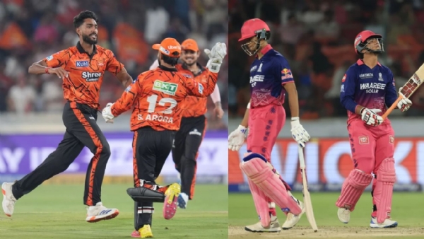 સનરાઇઝર્સ હૈદરાબાદ (એસ.આર.એચ.) અને રાજસ્થાન રોયલ્સ (આર.આર.) ની ટીમો