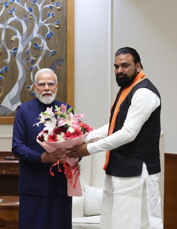 પ્રધાનમંત્રી નરેન્દ્ર મોદી અને સમ્રાટ ચૌધરી-ફાઈલ ફોટો