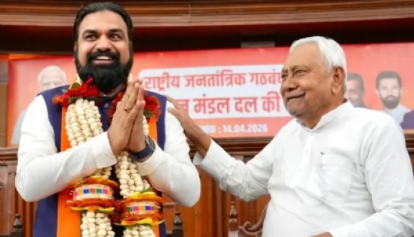 સમ્રાટ ચૌધરી અને નીતીશ કુમાર