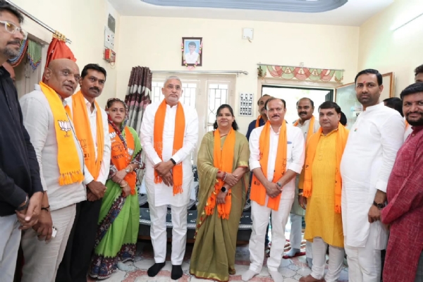 અમરેલીમાં પ્રદેશ પ્રમુખ જગદીશ વિશ્વકર્માની સૌજન્ય મુલાકાત, કાર્યકર્તાઓમાં ઉત્સાહનો સંચાર