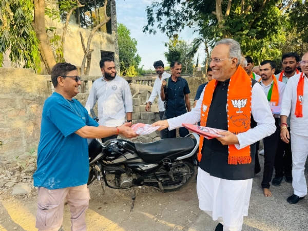 પોરબંદરના વોર્ડ. નં- 3 માં ભાજપે ચૂંટણી કાર્યાલયનો પ્રારંભ.