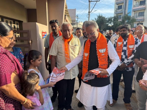 પોરબંદરના વોર્ડ. નં- 3 માં ભાજપે ચૂંટણી કાર્યાલયનો પ્રારંભ.