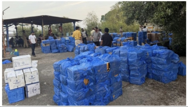 જપ્ત કરેલી શરાબ