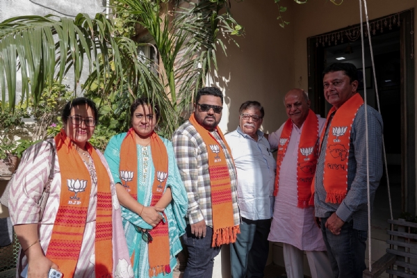 પોરબંદર ભાજપ દ્વારા પ્રચારના શ્રી ગણેશ કર્યા.