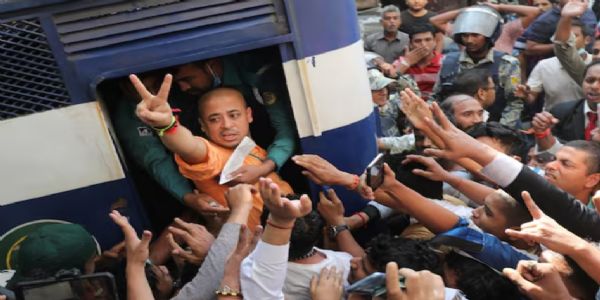 બાંગ્લાદેશમાં હિન્દુ સંત ચિન્મય બ્રહ્મચારીને વધુ એક કેસમાં જામીન મળ્યા