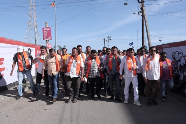 પોરબંદર ભાજપ દ્વારા પ્રચારના શ્રી ગણેશ કર્યા.