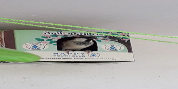 હેપ્પી ચકલી ઘર અને માટીના કુંડાનું, ગાંધીનગરના પેથાપુર ખાતે વિના મૂલ્યે વિતરણ