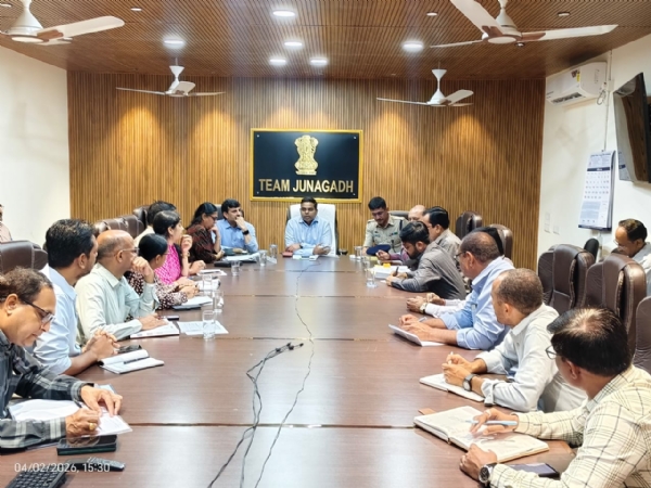 જૂનાગઢ જિલ્લામાં સ્થાનિક સ્વરાજ્યની ચૂંટણી માટે અધિકારીઓને તાલીમ