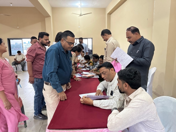 અંકલેશ્વરમાં બે દિવસ ભાજપ સેન્સ પ્રક્રિયા માટે  નિરીક્ષકોના ધામાં