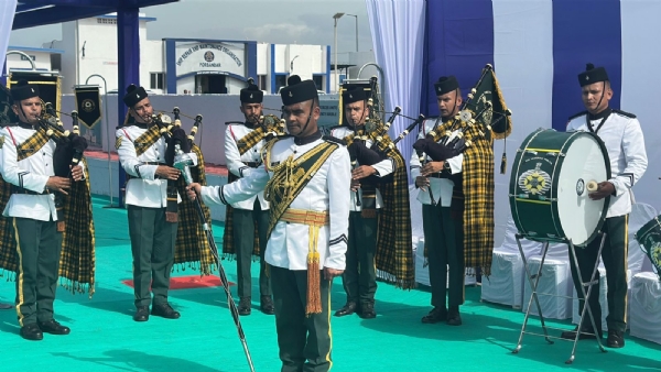 યુધ્ધ જહાજ શાર્યેને પોરબંદર કોસ્ટગાર્ડમાં પુનઃસ્થાપિત કરાયું.