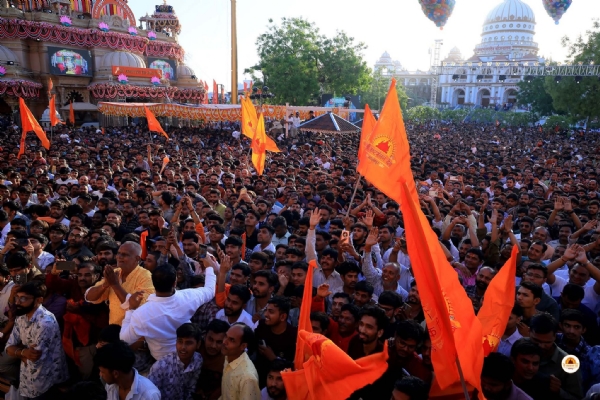Grand celebration of Hanuman Jayanti in Salangpurdham